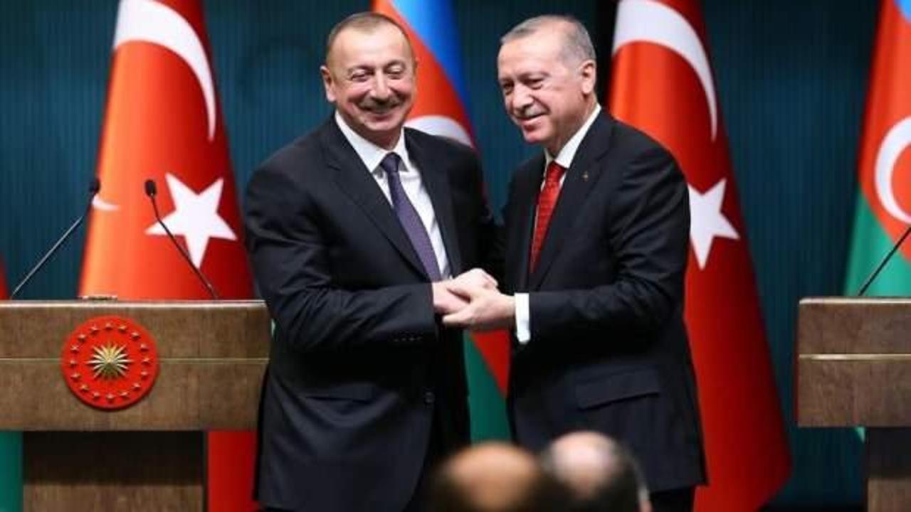 Cumhurbaşkanı Erdoğan'dan Azerbaycan'a tebrik