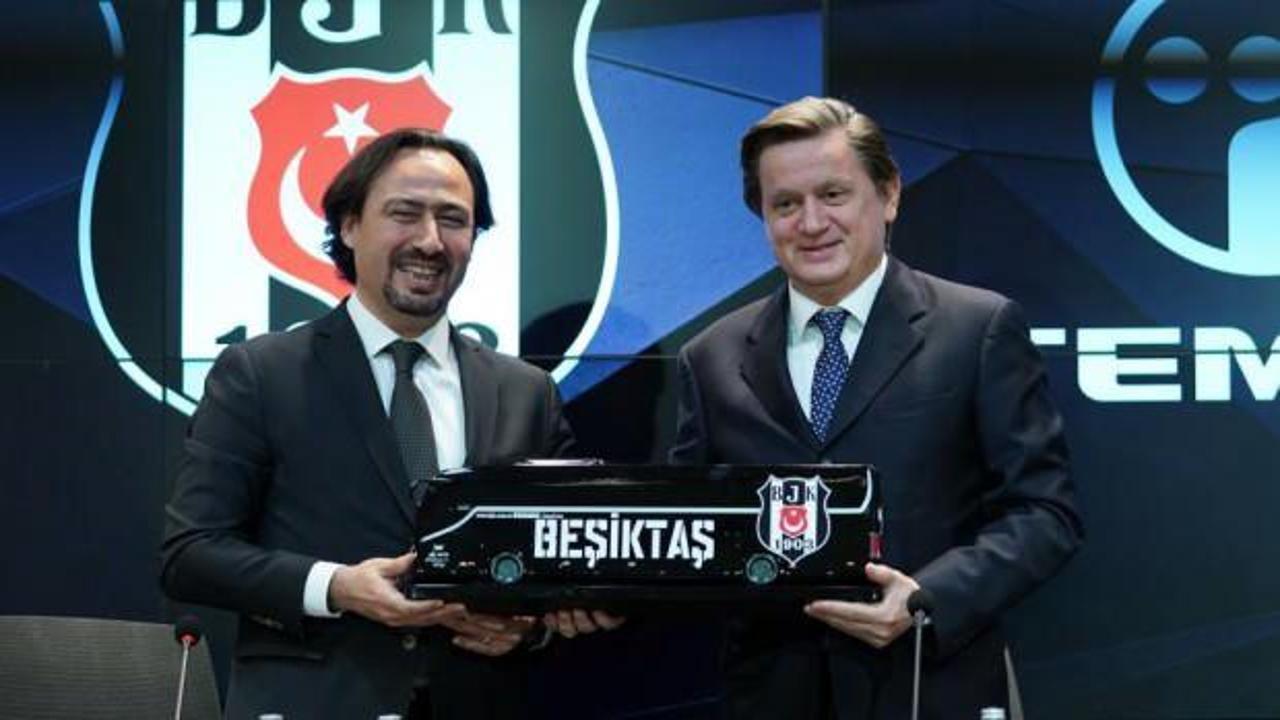 Beşiktaş’a yeni takım otobüsü