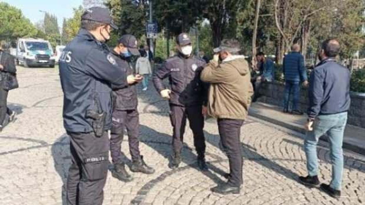 Edirnekapı Şehitliği'ndeki görüntüler polisi harekete geçirdi