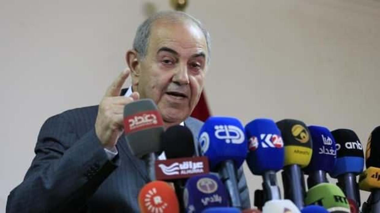 Eski Irak Başbakanı Allavi: Seçimi kaybedenlere Meclis'te sandalye verilsin