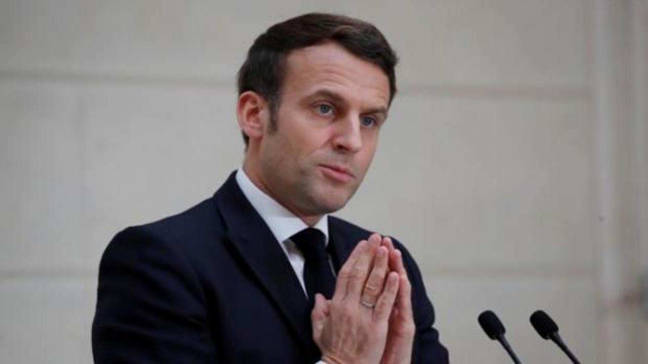 Macron'dan geri adım: Üzüntü duyuyorum