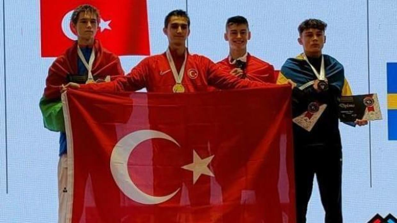 &Ouml;mer Faruk Dayıoğlu Avrupa şampiyonu oldu