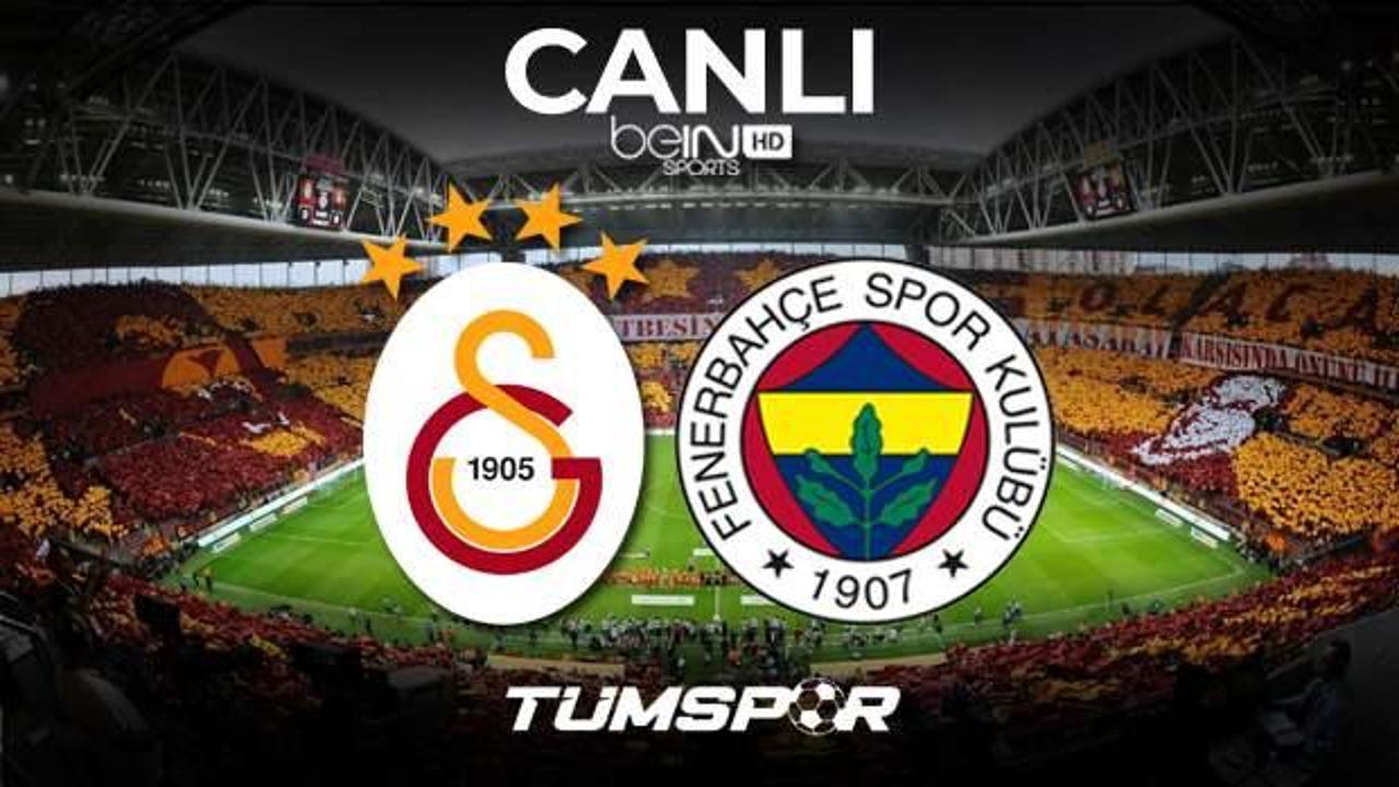 Galatasaray Fenerbahçe maçı BeIN Sports canlı İzle! GS FB maçını şifresiz veren kanallar