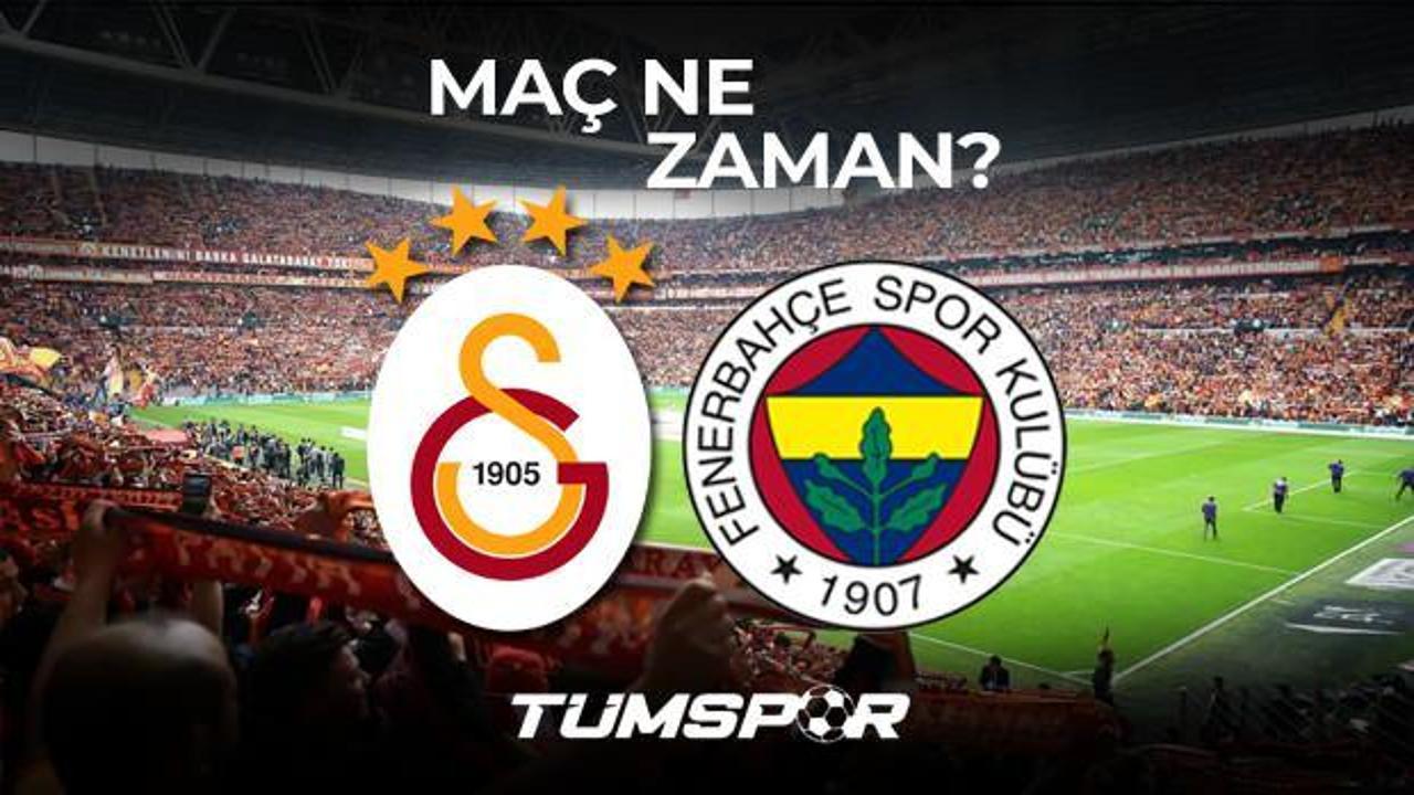 Galatasaray Fenerbahçe maçı ne zaman saat kaçta hangi kanalda? GS FB maçı muhtemel 11'leri!