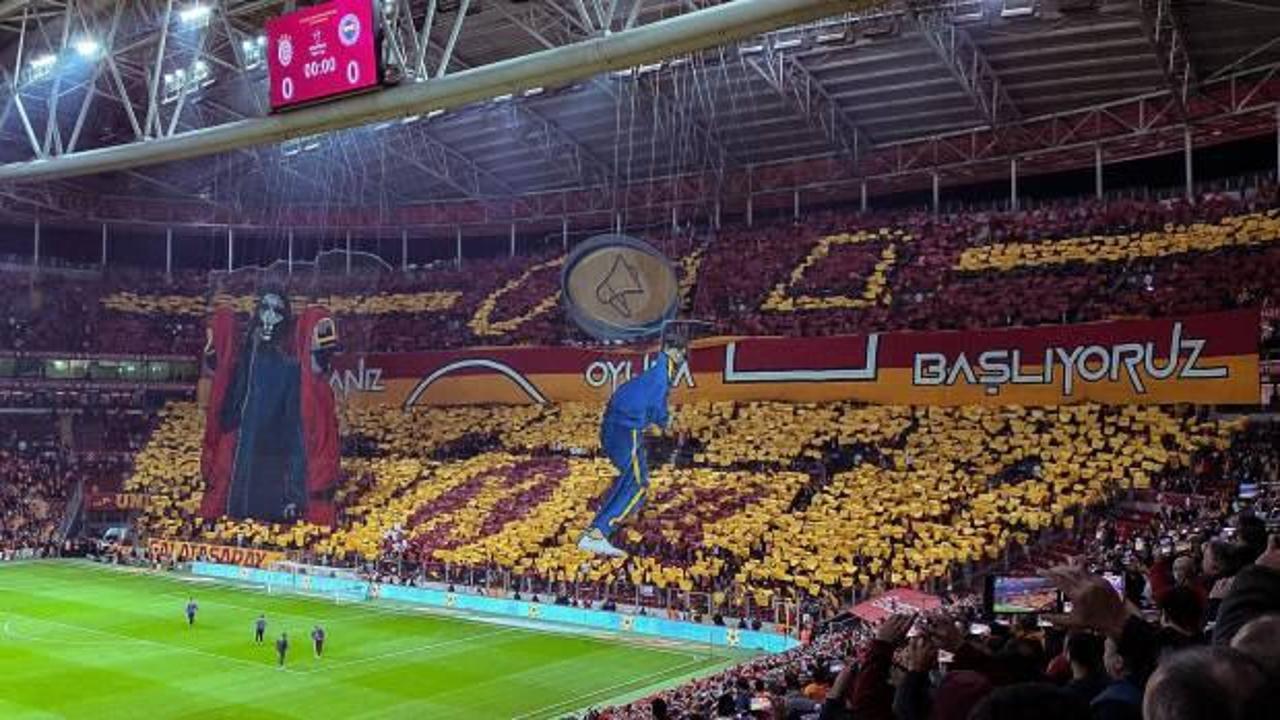 Galatasaray'ın koreografisine Fenerbahçe'den misilleme!
