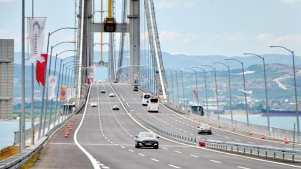 İzmir otobanı ve Osmangazi Köprüsü'nde garanti aşıldı, Hazine kazandı
