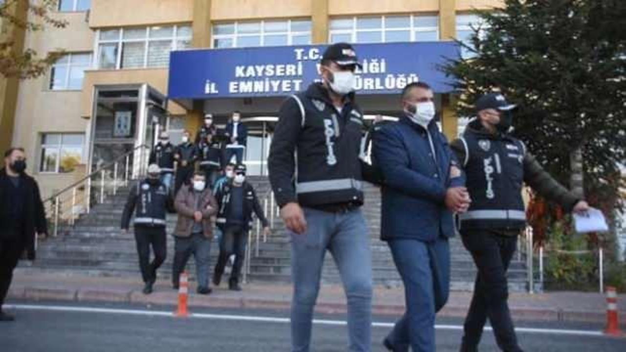 Kayseri'de 'tefeci' operasyonu: 6 gözaltı