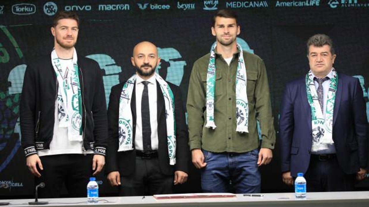 Konyaspor 2 futbolcunun sözleşmesini uzattı