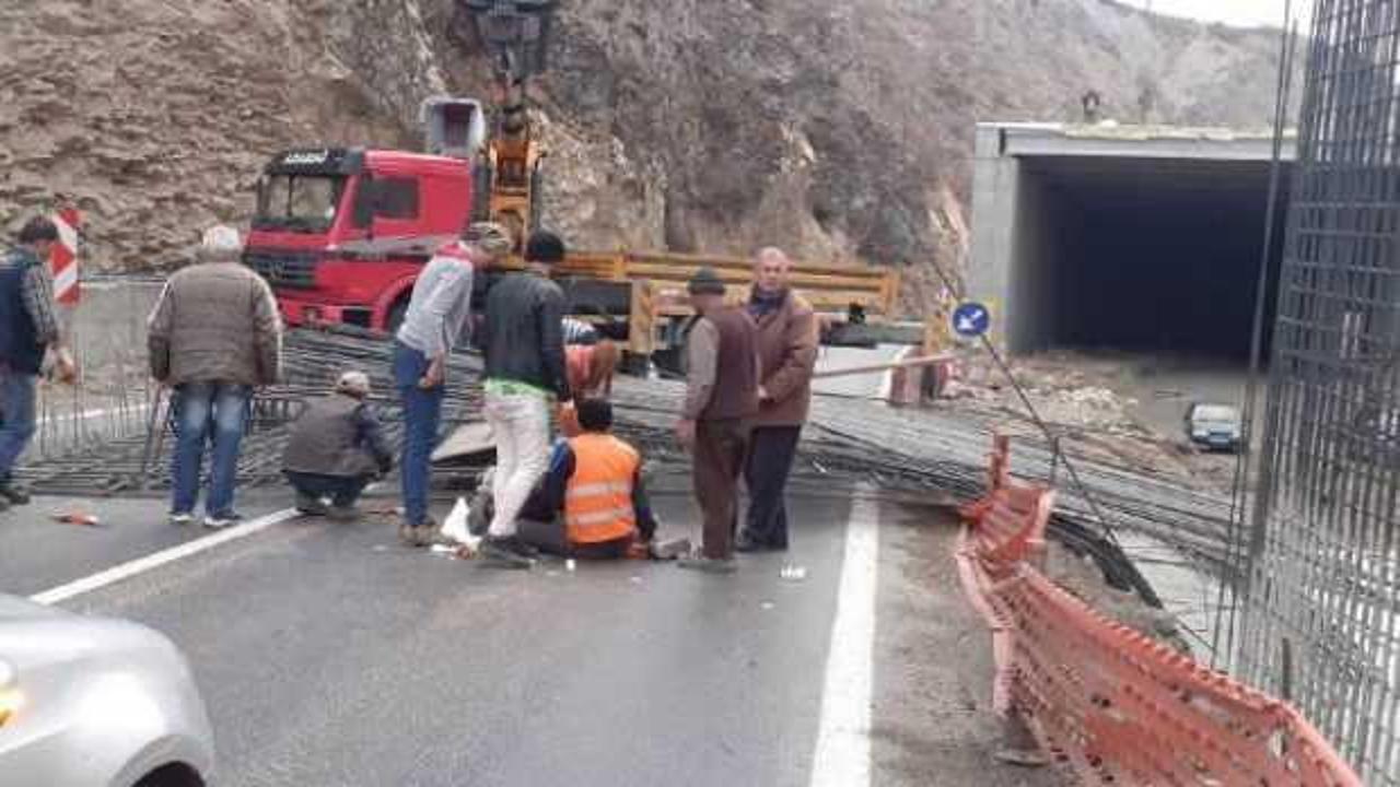 Malatya'da tünel inşaatında iş kazası: 3 yaralı