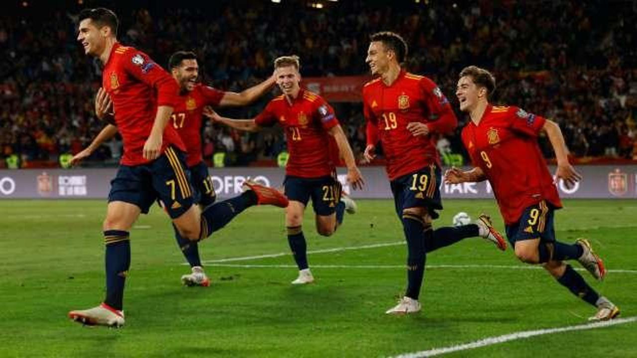 Morata'nın golü İspanya'yı Dünya Kupası'na götürdü