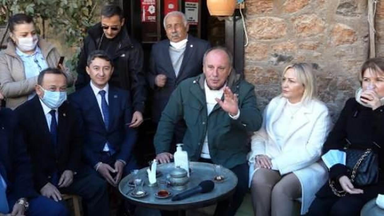 Muharrem İnce'ye İmamoğlu-Yavaş sorusu