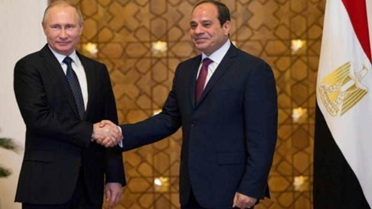 Putin ve Sisi, ikili iş birliğini ve bölgesel konuları görüştü