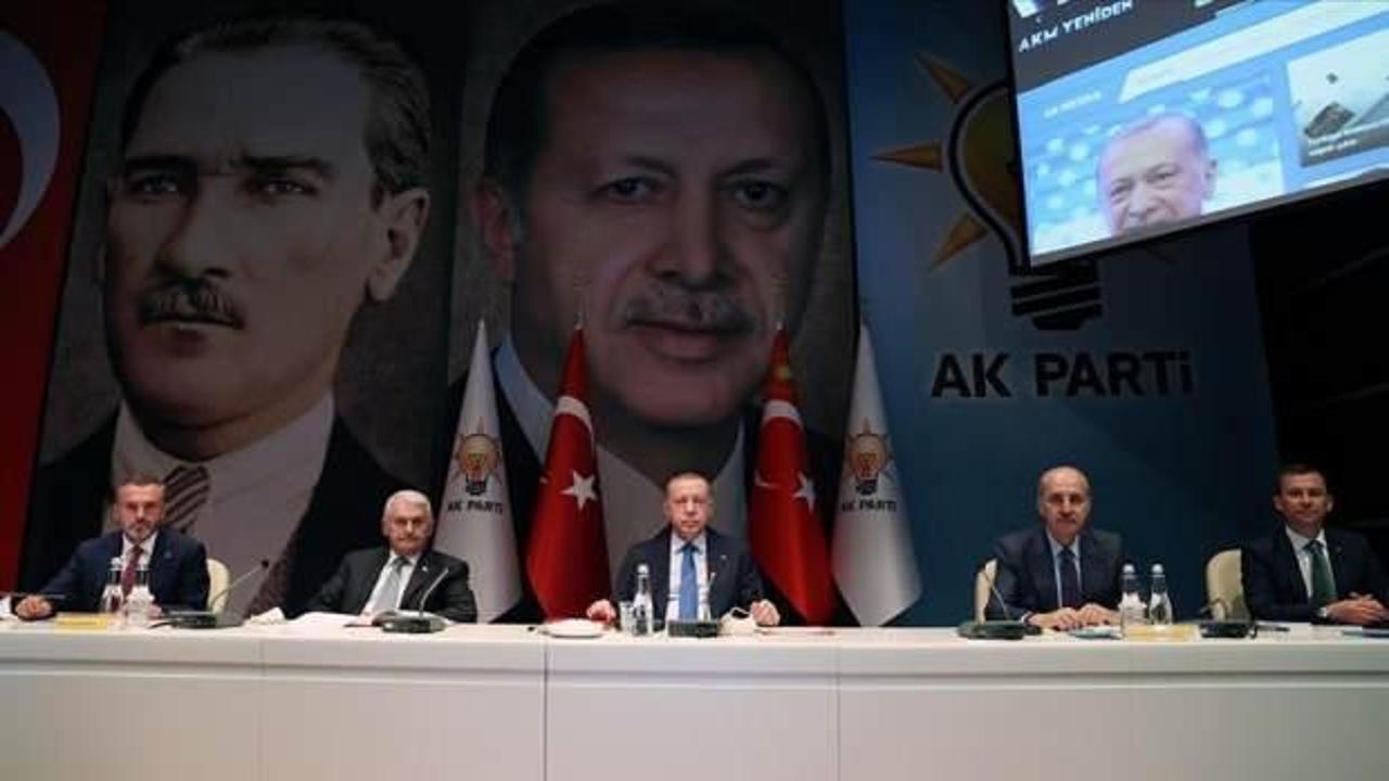 Son Dakika: AK Parti MKYK Başkan Erdoğan başkanlığında başladı