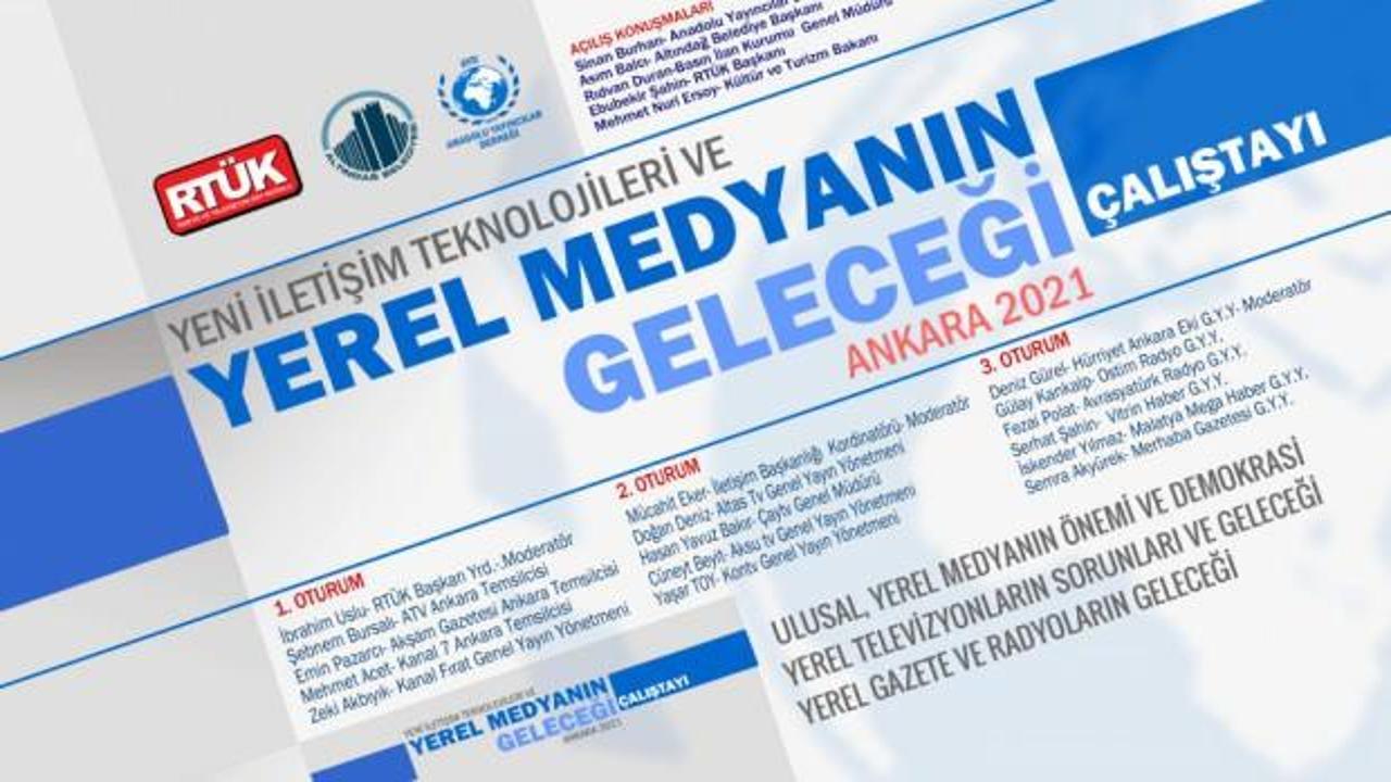 Yerel medyanın geleceği Ankara'da konuşulacak