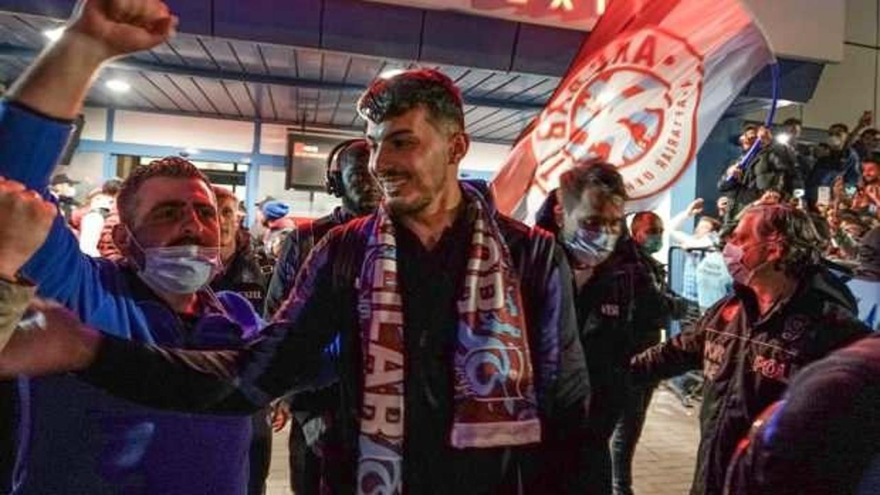 Trabzonspor'a coşkulu karşılama
