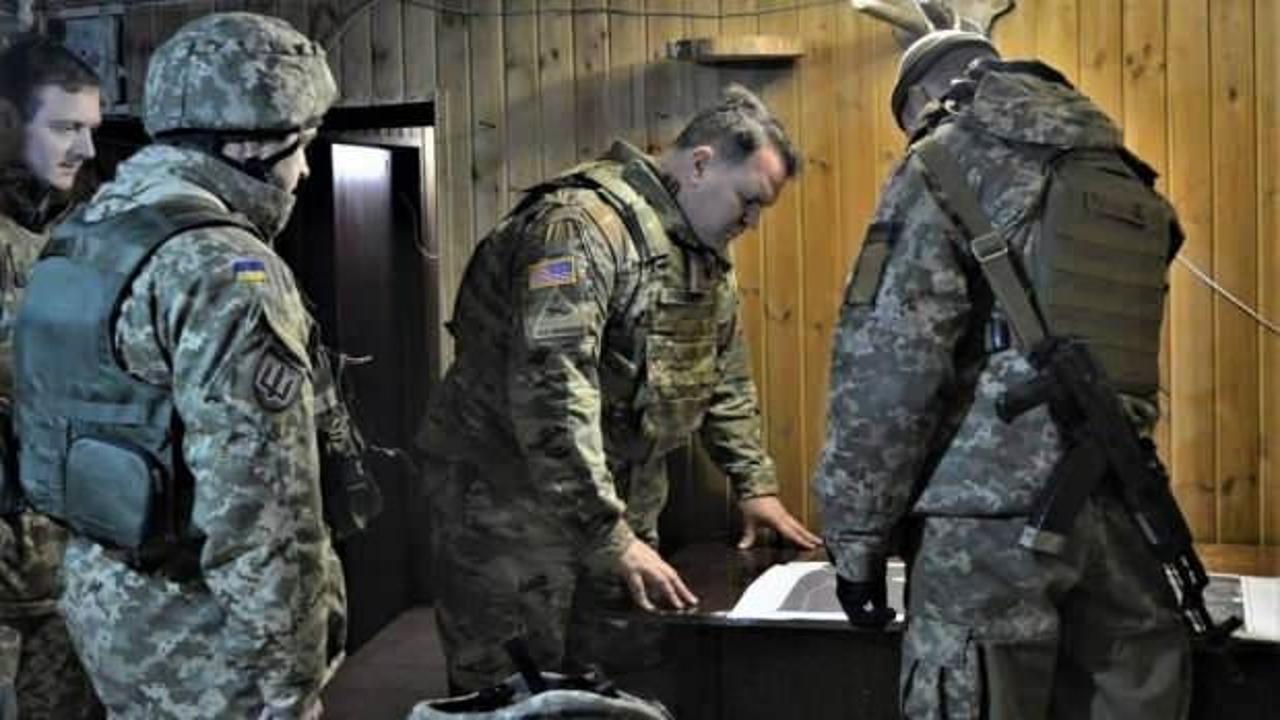 ABD'den Donbass'a askeri çıkarma: Sınırda denetim gerçekleştirdiler