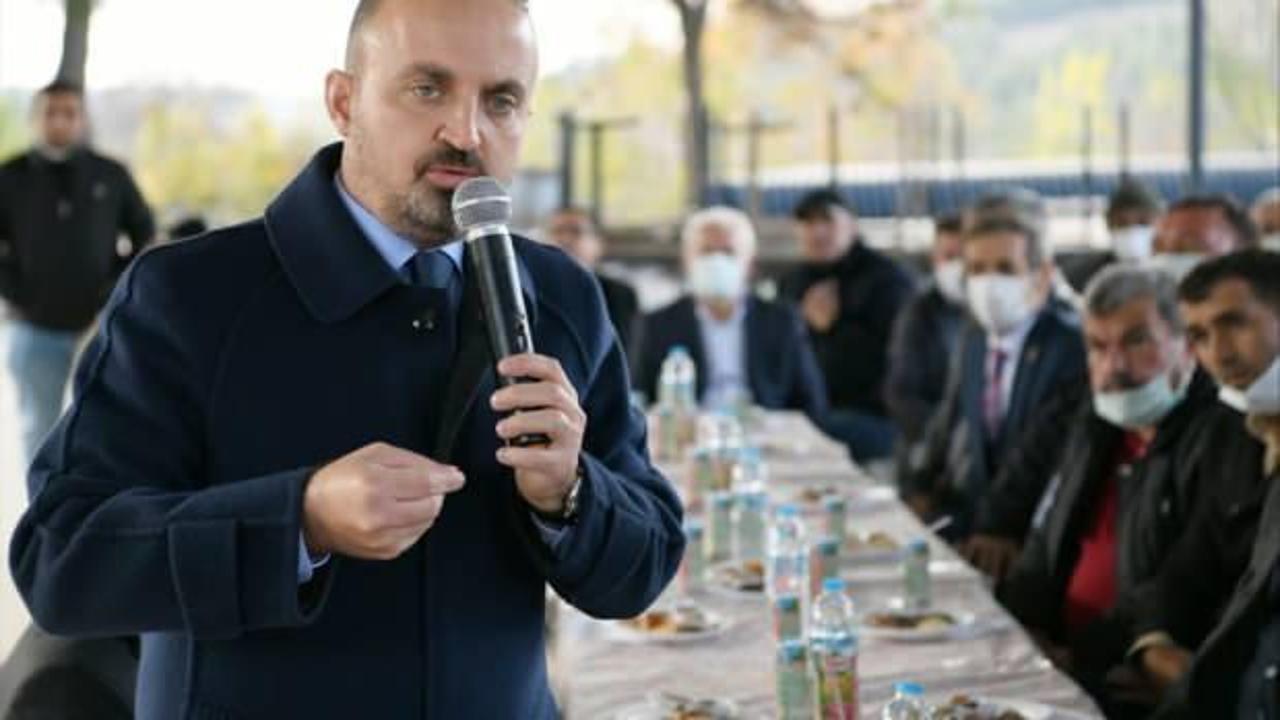 AK Partili Bülent Turan'dan Denizgöründü Cemevi ziyaretinde anlamlı mesaj