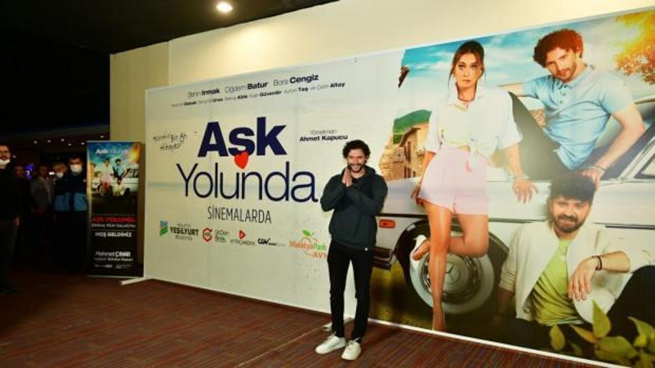 &lsquo;Aşk Yolunda&rsquo; sinema filminin Malatya gala g&ouml;sterimi yapıldı