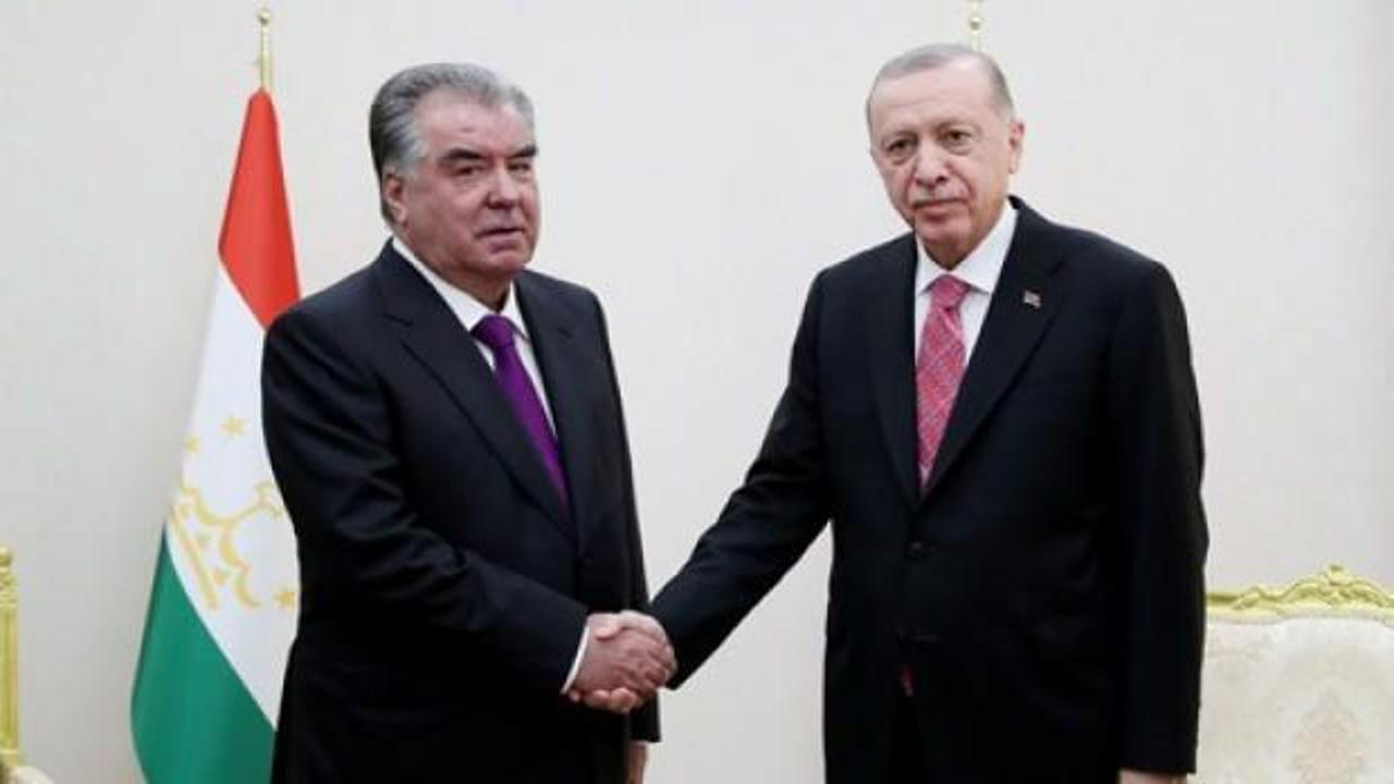 Başkan Erdoğan, Tacikistan ve Pakistan Cumhurbaşkanıyla görüştü