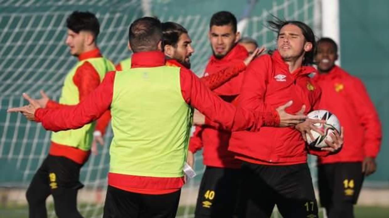 Göztepe Fenerbahçe maçı hazırlıklarına devam etti