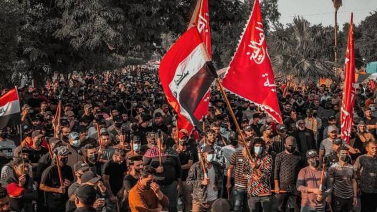 Irak'da İran yanlıları Yeşil B&ouml;lge'yi basmaya kalkıştı 