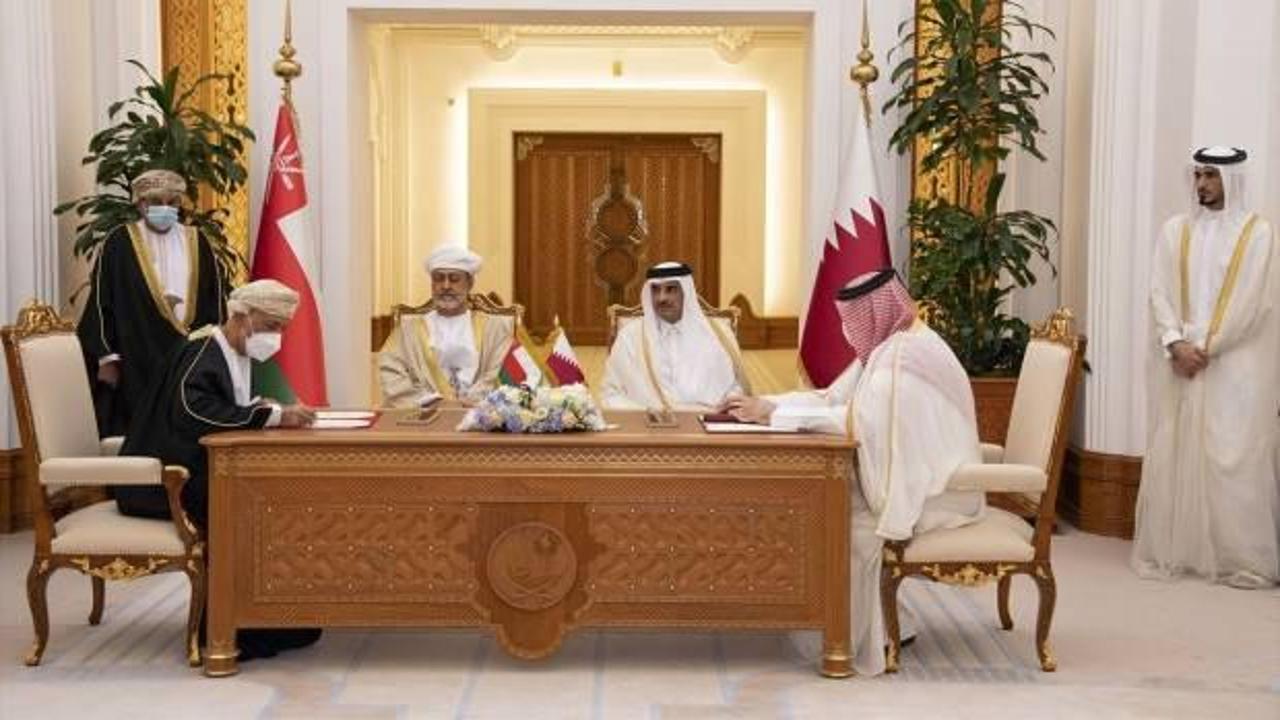 Katar ve Umman'dan askeri işbirliği anlaşması