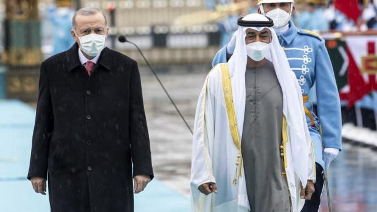 Erdoğan, Zayed'le Ankara'da görüştü! Türkiye ile BAE arasında kritik anlaşmalar