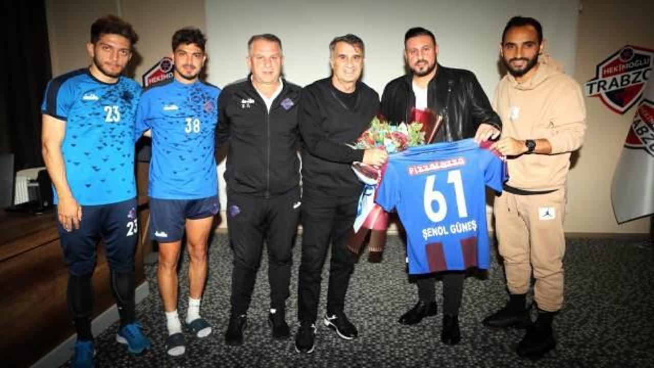 Şenol Güneş'ten Hekimoğlu Trabzon FK'ye ziyaret