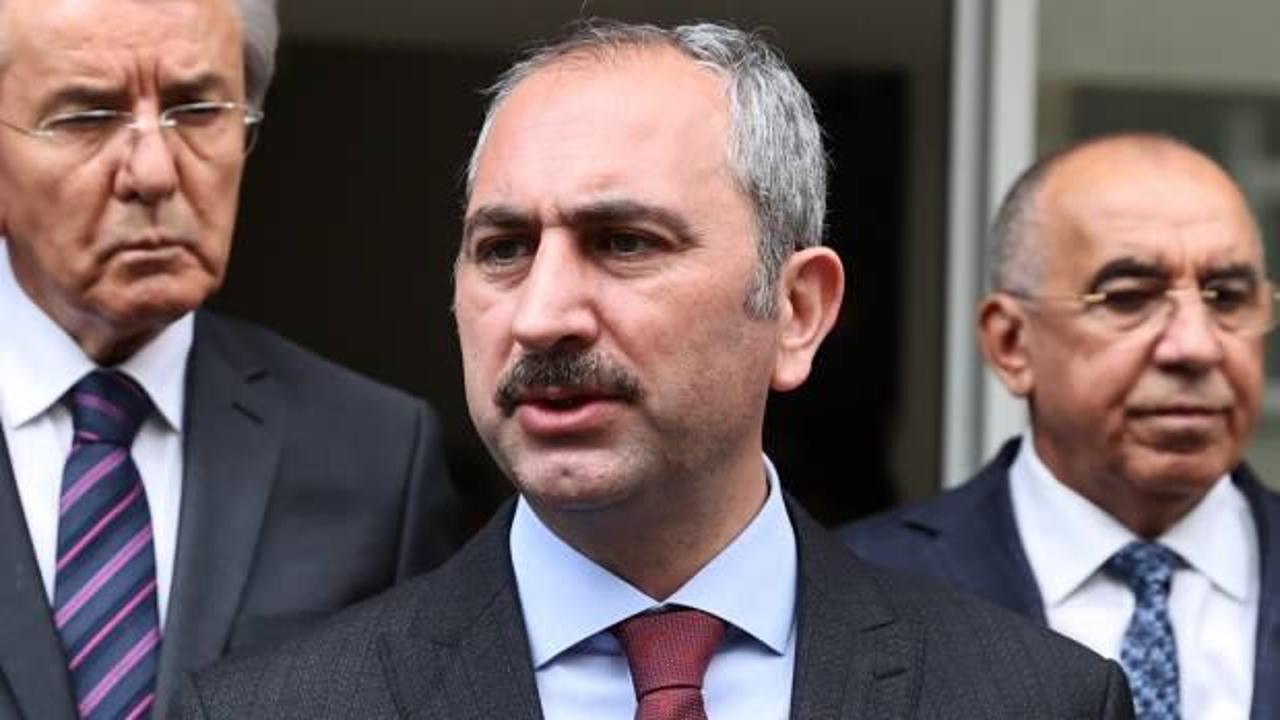 Adalet Bakanı Gül'den ihtisas mahkemelerinin belirlenmesine ilişkin açıklama