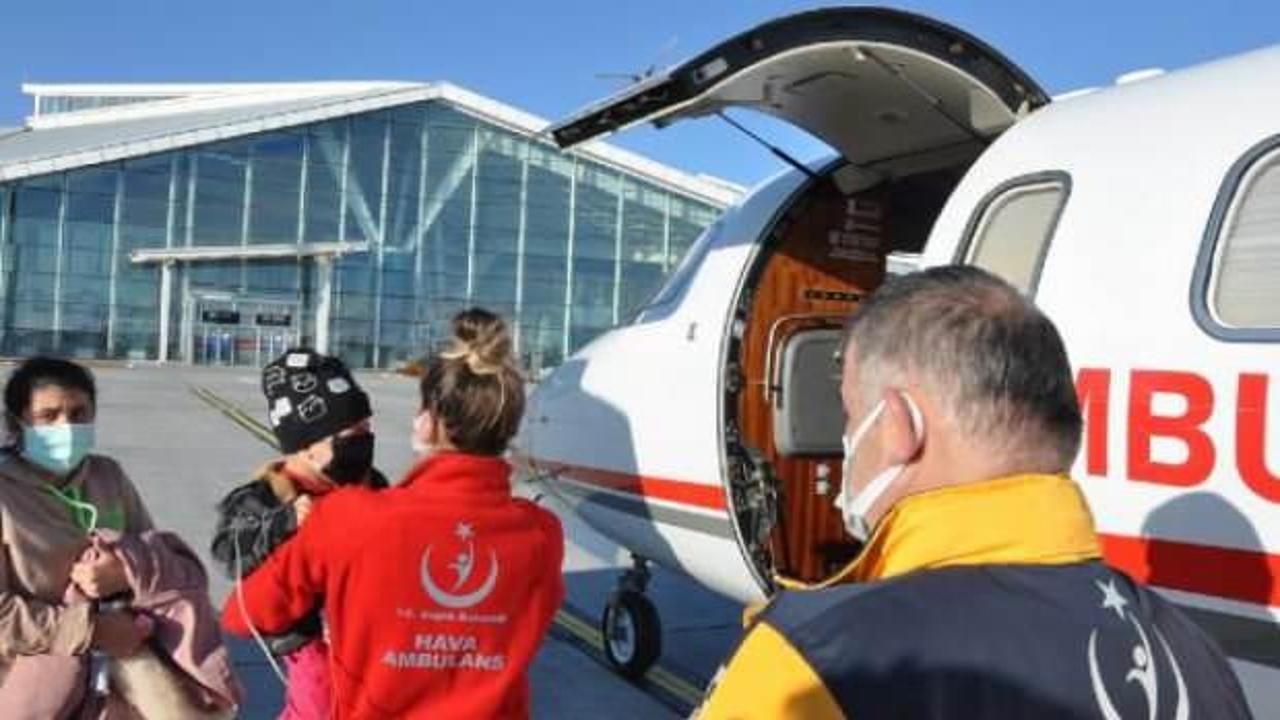 Ambulans uçak, 2 yaşındaki Danyal için havalandı