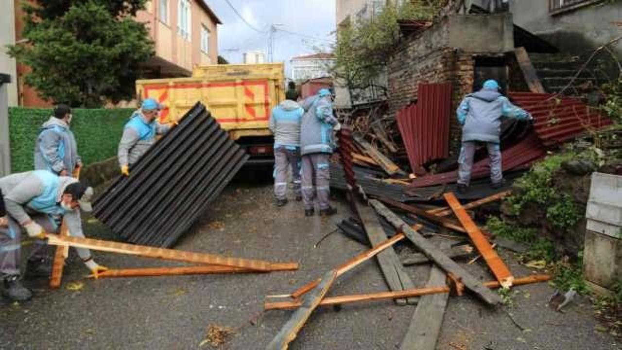 İstanbul'da fırtına etkisini kaybetti