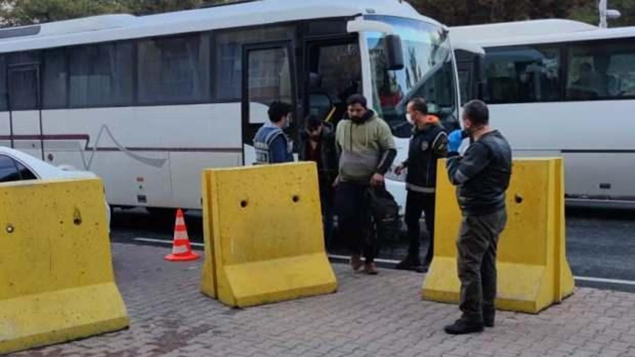 Malatya'da 14 kaçak göçmen yakalandı
