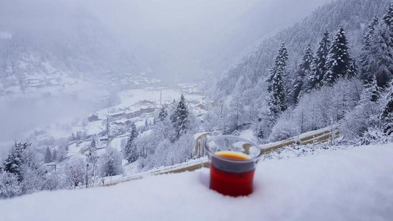 Turizm cenneti Uzung&ouml;l bembeyaz