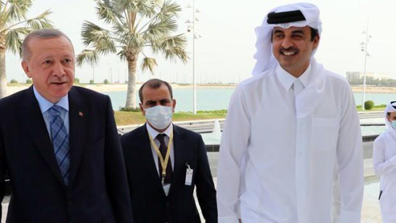 Cumhurbaşkanı Erdoğan'dan Katar'da çok kritik ziyaret