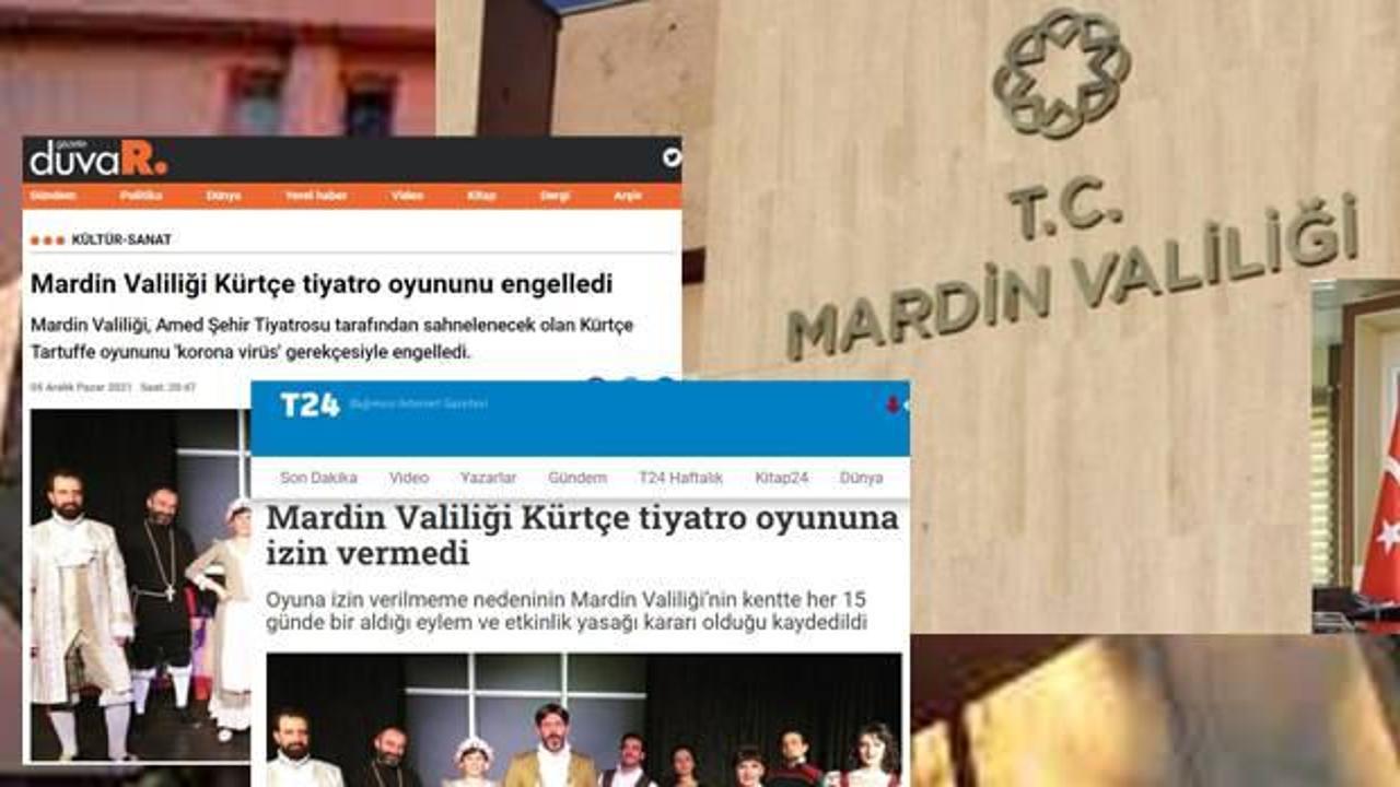 "Kürtçe tiyatro oyunu engellendi" iddiasına Valilikten açıklama