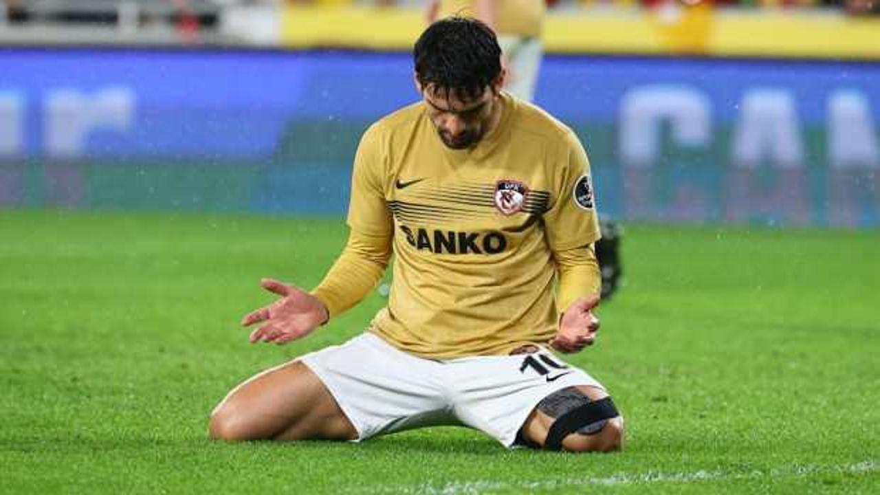 Gaziantep FK deplasmanda kayıp
