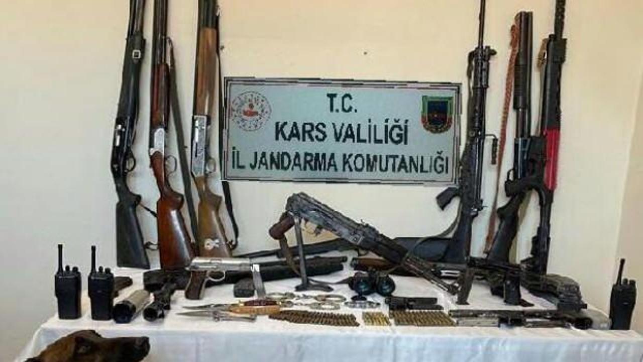 Kars'ta suç örgütü operasyonu: 17 gözaltı
