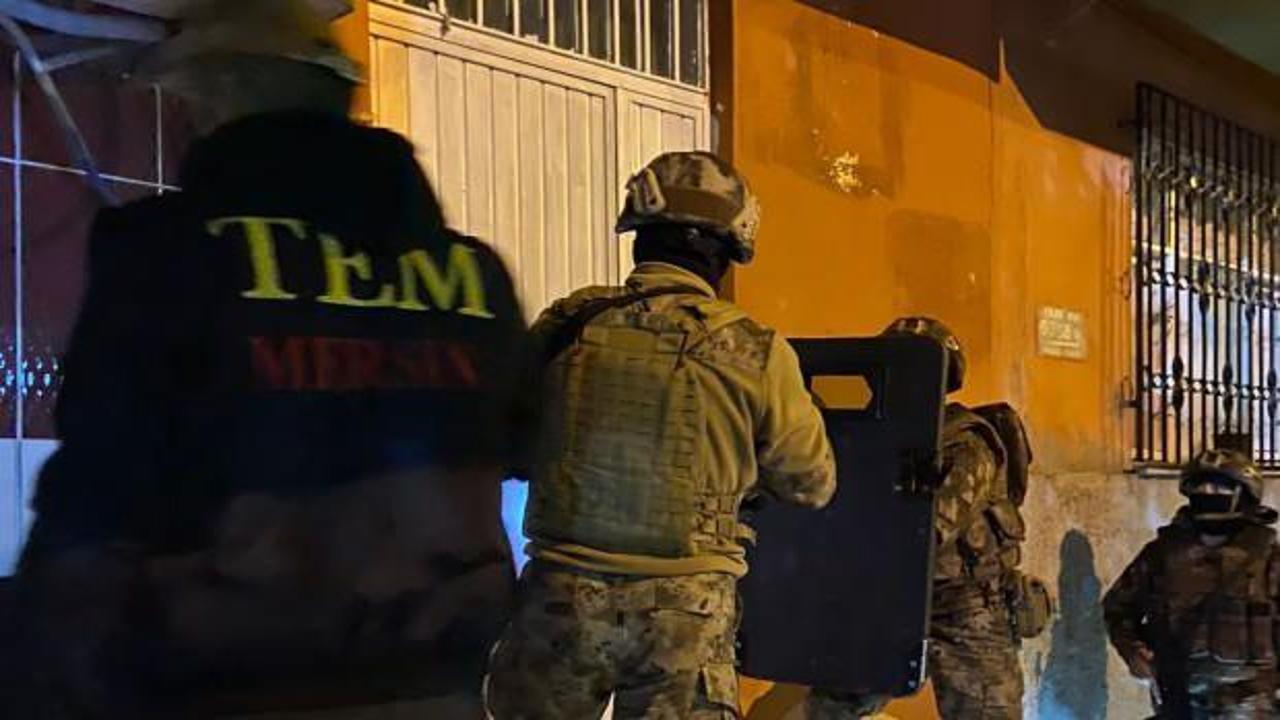 Mersin'de PKK/KCK operasyonu! Gözaltına alındılar