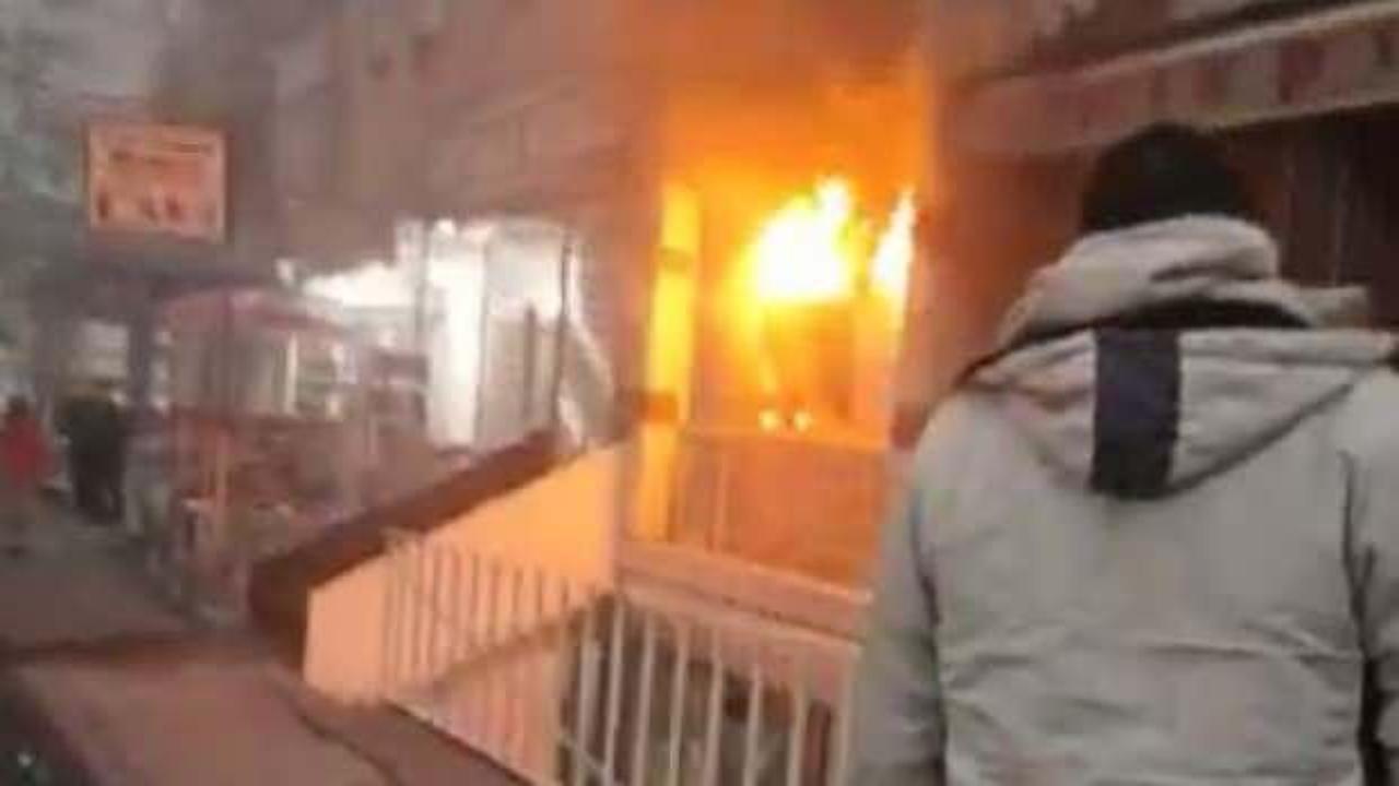 Diyarbakır'da bir işyeri küle döndü! Yangın ızgara ocağından çıktı