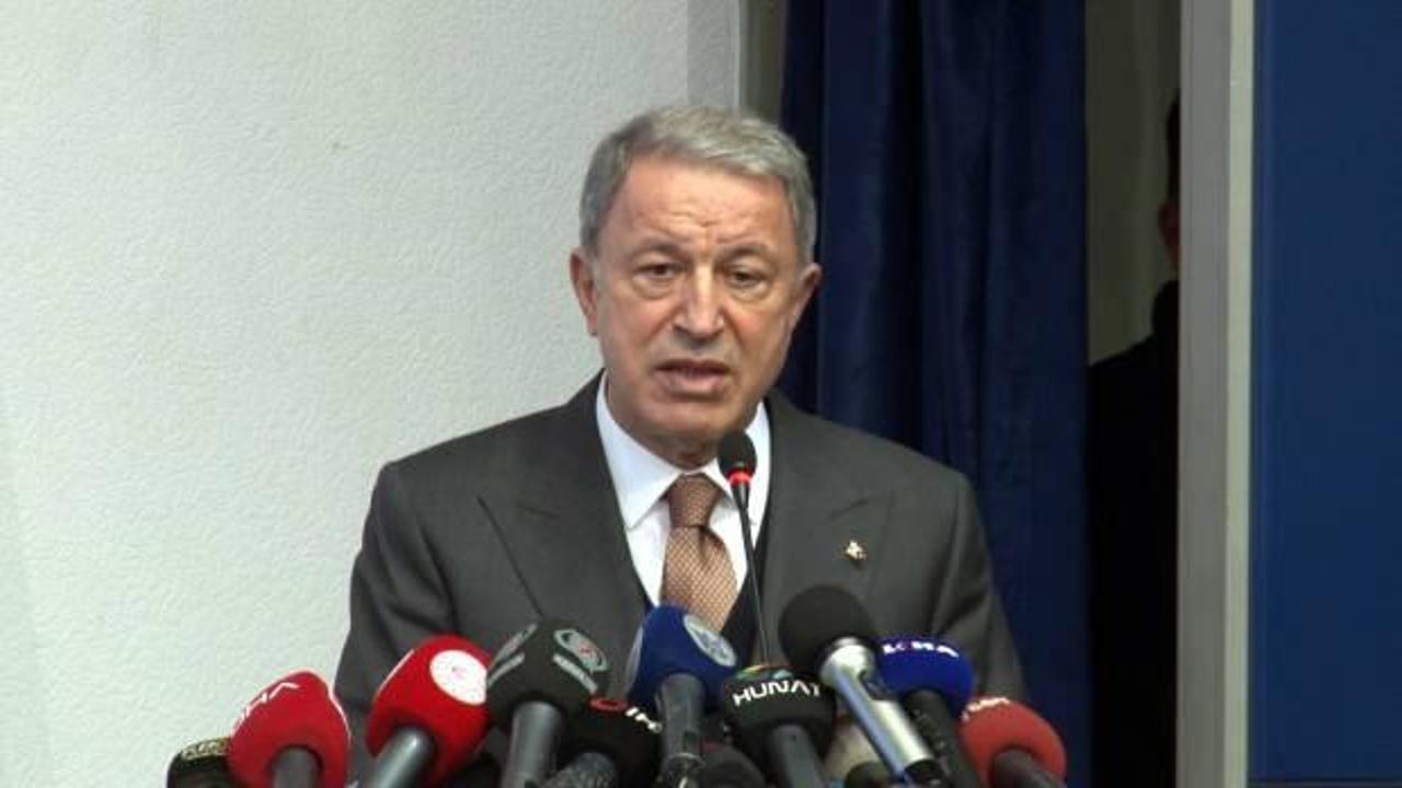 Bakan Akar: Cumhuriyet tarihimizin en yoğun operasyonel d&ouml;nemini yaşıyoruz