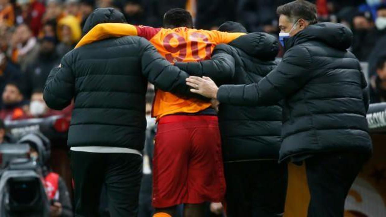 Galatasaray'da sakatlık şoku! Maça devam edemedi