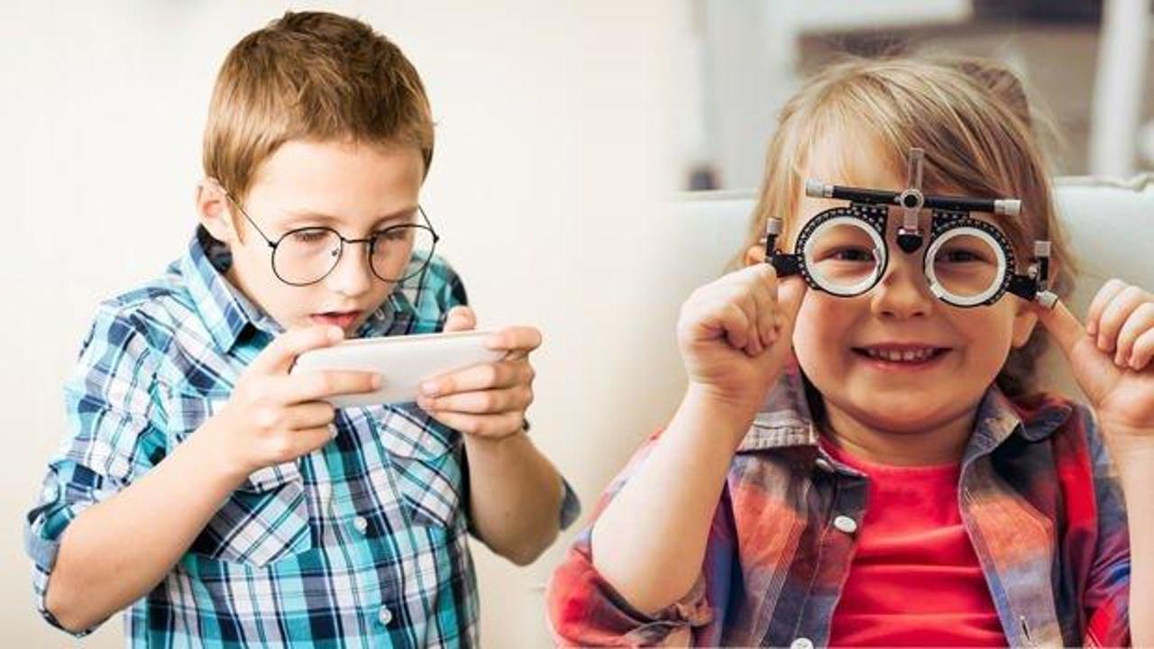 Göz hastalıkları artıyor! 2035 yılında 3 çocuktan 1'i gözlük takacak