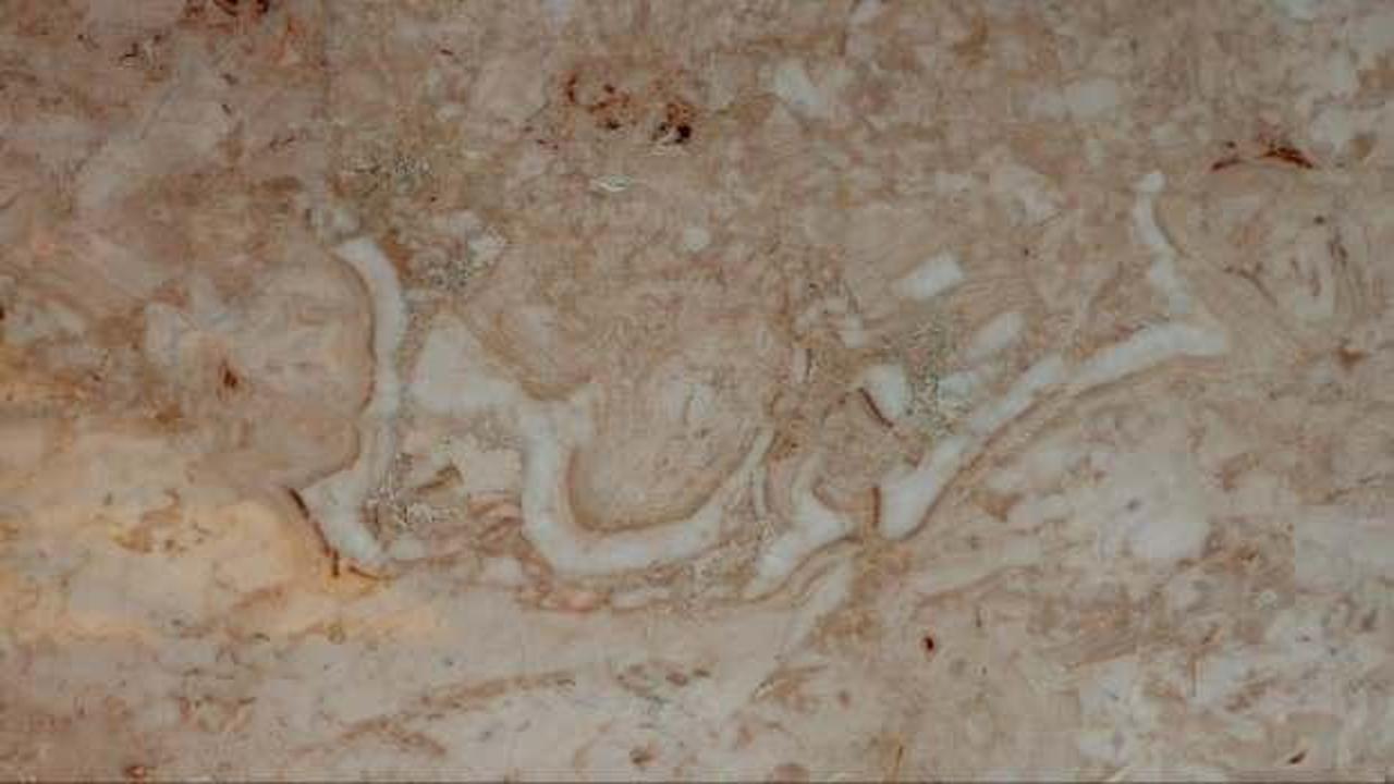 Antalya'da 'Bismillah' yazan mermer bulundu! Tam 195 milyon yıllık