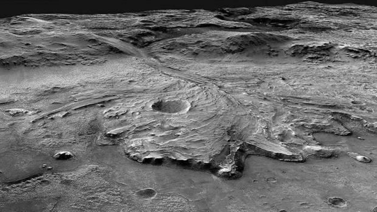 Mars'ta volkanik kayalar keşfedildi