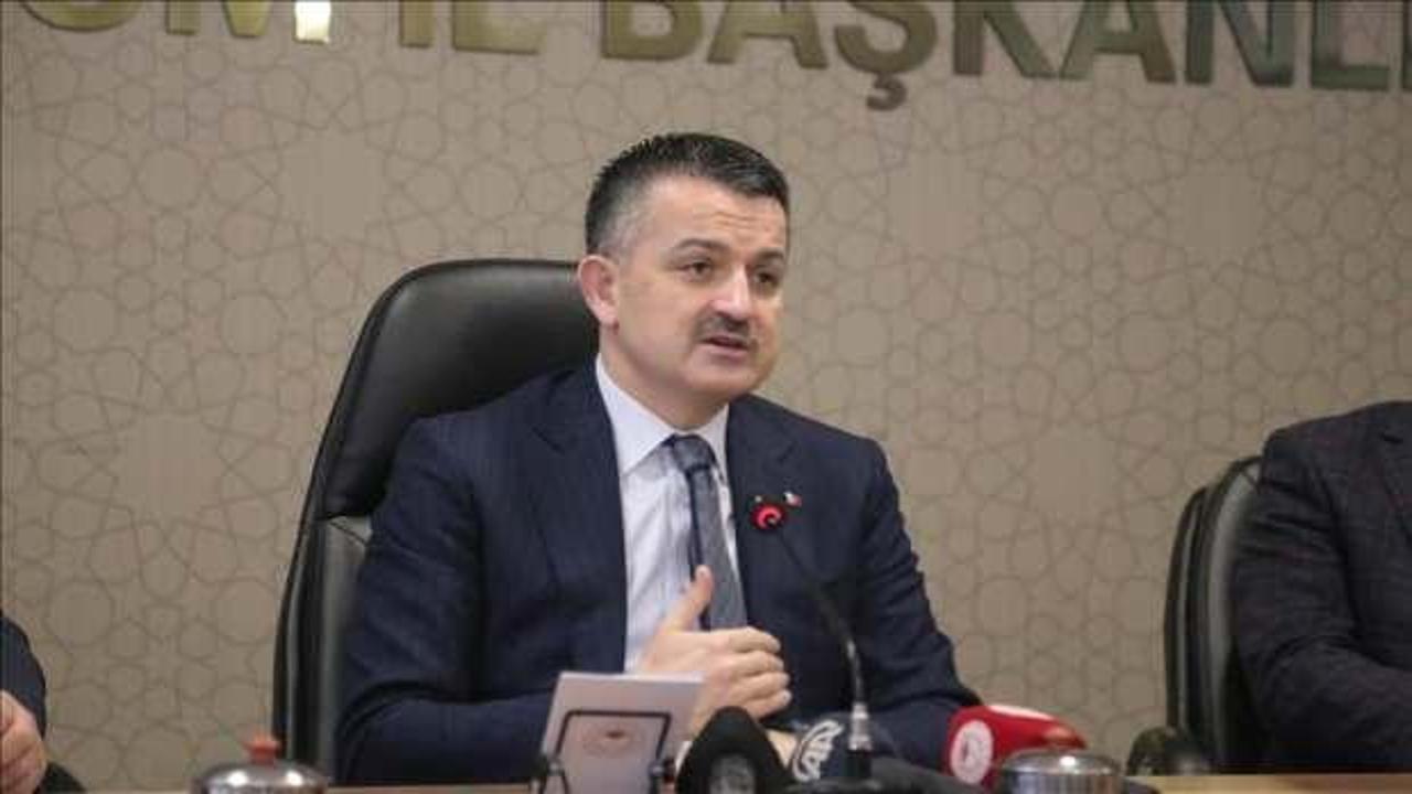 Bakan Pakdemirli: T&uuml;m d&uuml;nyada bir gıda ter&ouml;r&uuml; esiyor
