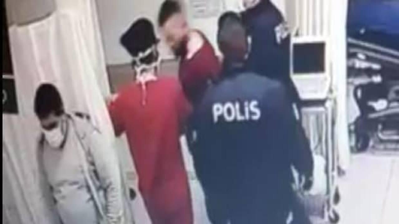 Aydın'da doktoru darbeden kişi gözaltına alındı
