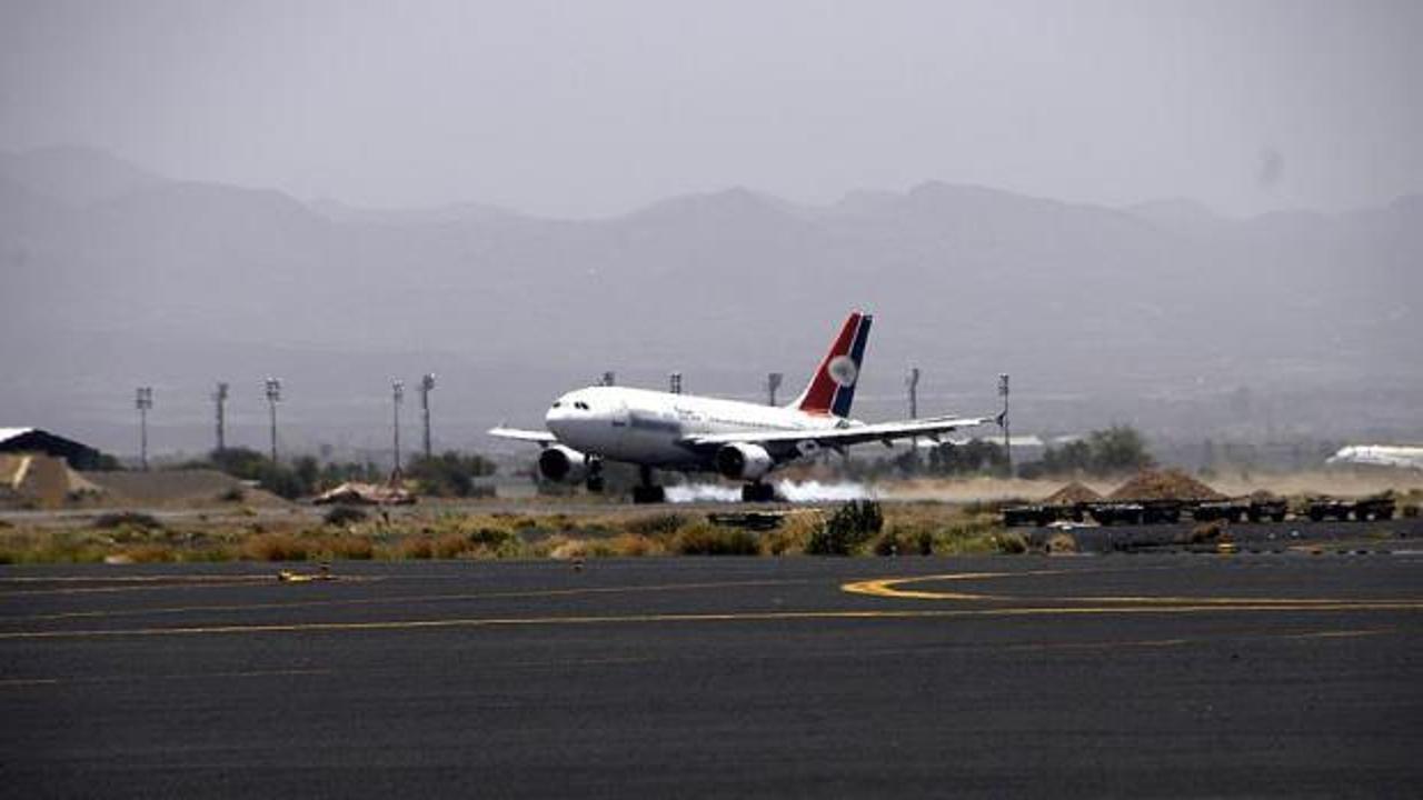 Husiler: Sana Havalimanı hava saldırıları nedeniyle çalışamaz durumda