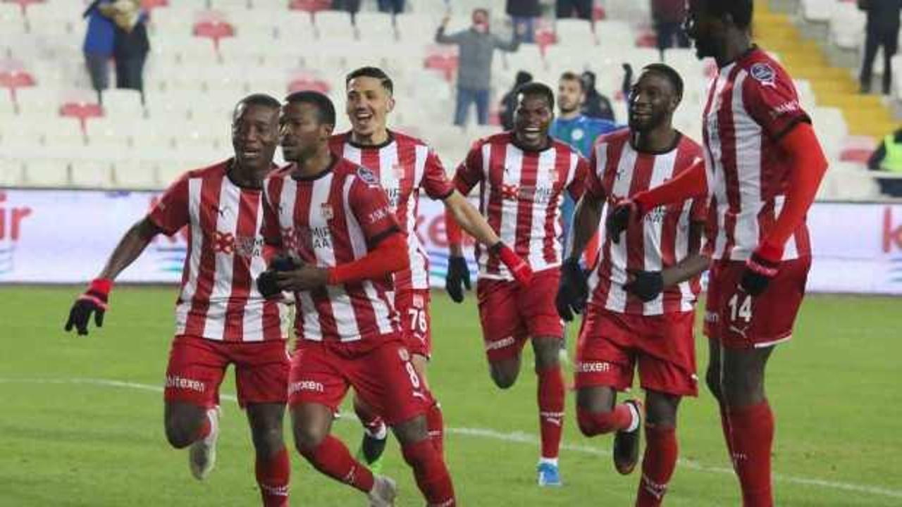 Sivasspor'da yenilmezlik serisi 5 maça çıktı