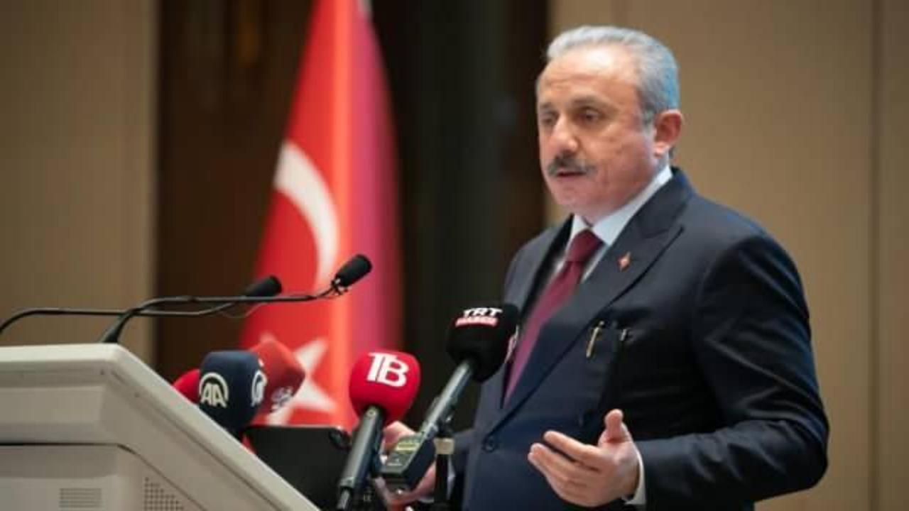 TBMM Başkanı Şentop: İsminde Türk geçtiği için kapatılması kabul edilemez