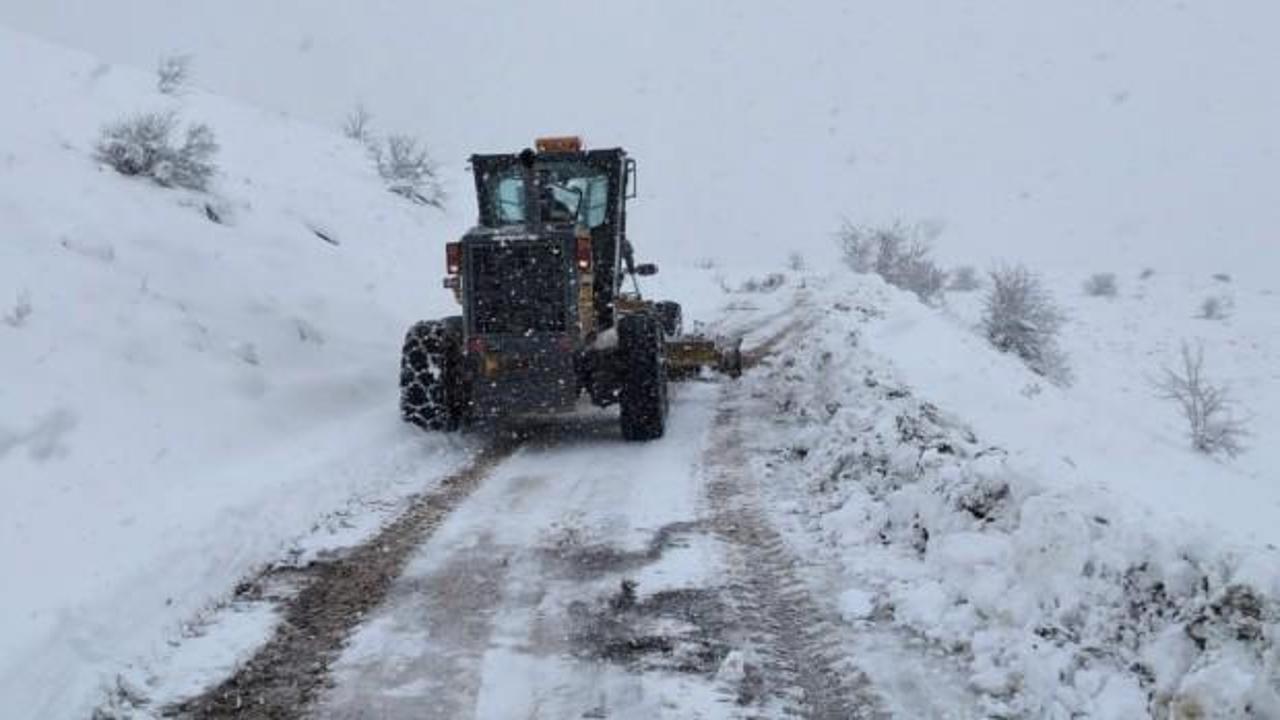 Tunceli’de 144 köy yolu ulaşıma kapandı!
